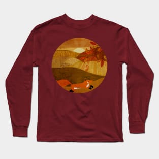 Fox on the run Long Sleeve T-Shirt